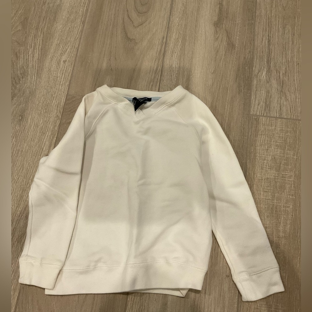 Girls GAP White Crewneck